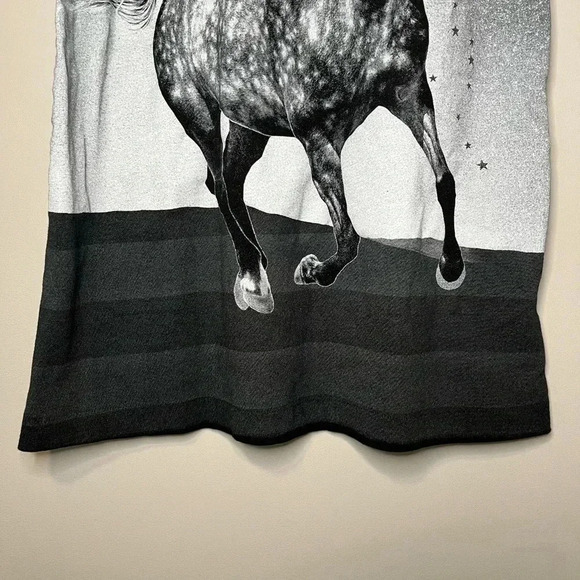 GAP Short  Sleeve Horse Print T-Shirt Dress - Picture 2 of 8